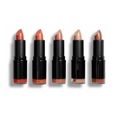 Revolution PRO Sada rtěnek Burnt Nudes Lipstick Collection 5 x 3,2 g