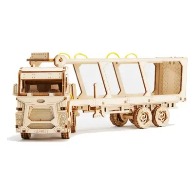 WOODEN CITY 3D puzzle Superfast Car Carrier Truck