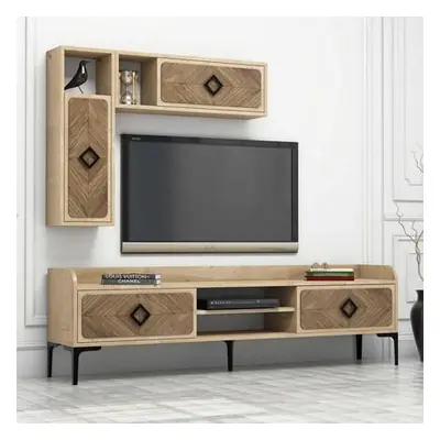 Hanah Home TV Unit Samba - Oak