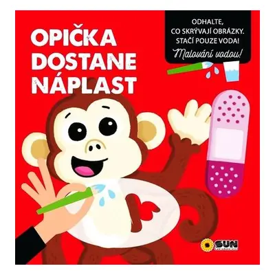 Opička dostane náplast