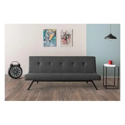 Atelier del Sofa 3-Seat Sofa-Bed Zola - Dark Grey