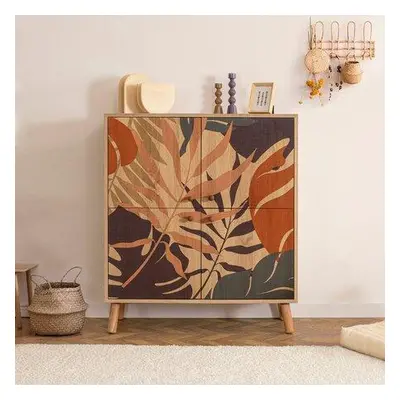 Hanah Home Multi Purpose Cabinet Multilüx Palm Multicolor