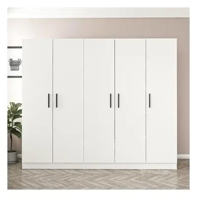 Hanah Home Wardrobe Kale - 3805 White