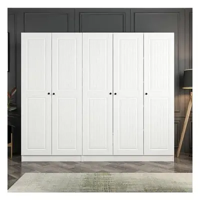 Hanah Home Wardrobe Kale - 4773 White