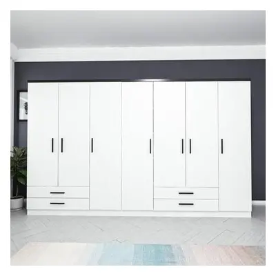 Hanah Home Wardrobe Kale Plus - 3909 White