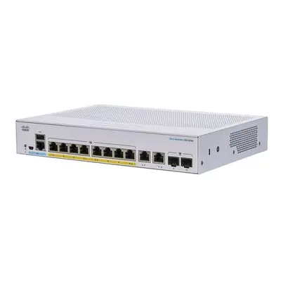 Cisco CBS350 Managed 8-port GE, PoE, 2x1G Combo - REFRESH, CBS350-8P-2G-EU-RF