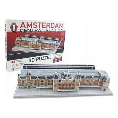 Matyska 3D puzzle Hlavní nádraží v Amsterdamu 81 ks