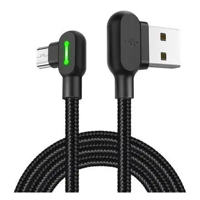 Kabel USB-Micro USB Mcdodo CA-5280 LED, 3 m (černý)