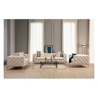 Atelier del Sofa Wing Chair Como - Ecru