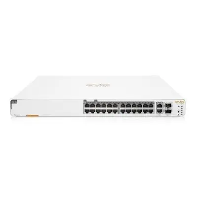 Aruba Instant On 1960 24G PoE (20pClass4 + 4pClass6) 2XGT 2SFP+ 370W Switch RENEW JL807A, JL807A