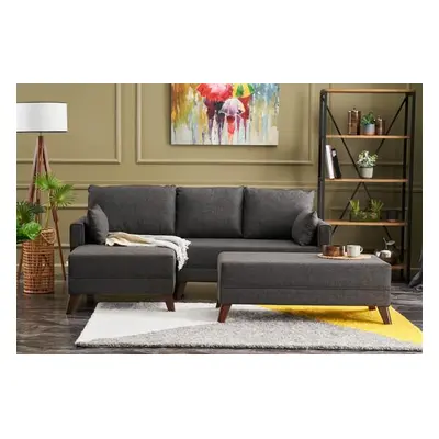 Atelier del Sofa Corner Sofa-Bed Bella Mini Corner Sofa Left - Anthracite