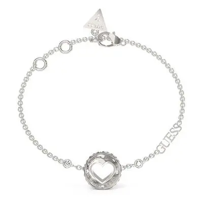 Guess Něžný ocelový náramek Rolling Hearts JUBB03344JWRH 17 - 21 cm - L