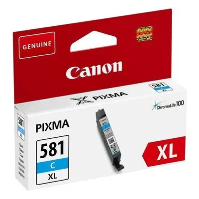 Canon originální inkoustová náplň CLI-581C XL/ cyan/ 8,3ml/ pro Canon PIXMA TR7550,TR8550,TS6150