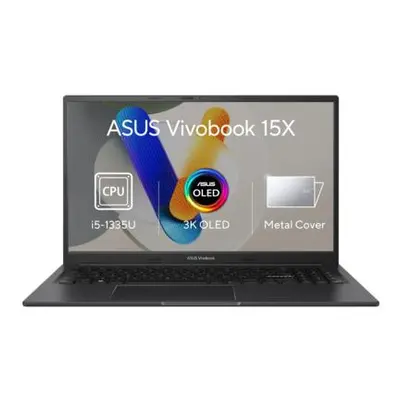 ASUS Vivobook 15X OLED - i5-1335U/16GB/512GB SSD/15,6"/2,8K/OLED/2y PUR/Win 11 Home/černá, K3504