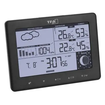 TFA domácí meteostanice s předpovědí počasí 35.1158.01.GB - černá