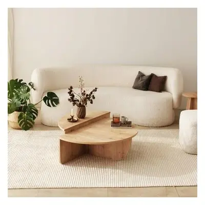 Hanah Home Coffee Table Podium - Sapphire Oak