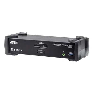 ATEN 2-port USB3.0 4K HDMI KVMP, audio Výrobce, CS1822-AT-G