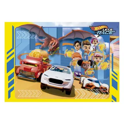 CLEMENTONI Puzzle Hot Wheels 30 dílků