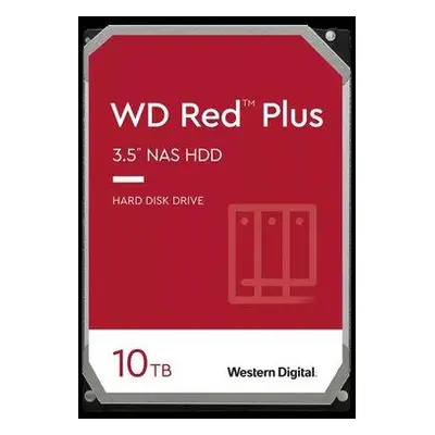 WD RED PLUS 10TB / WD101EFBX / SATA 6Gb/s / Interní 3,5"/ 7200rpm / 256MB