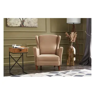 Atelier del Sofa Wing Chair Lola Berjer - Cream