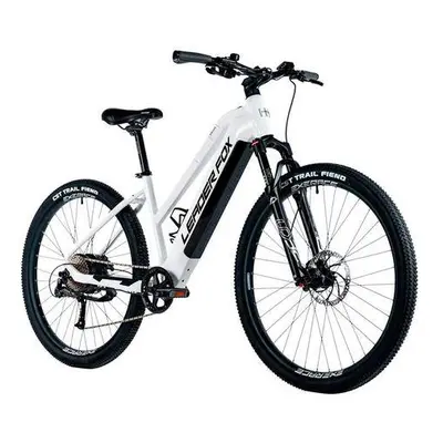 Leader Fox E-BIKE 28" SANDY GENT 19"-1, BLACK MATT/BLUE+GREY (REAR MOTOR), vel. 19"