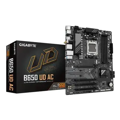 GIGABYTE MB Sc AM5 B650 UD AC, AMD B650, 4xDDR5, 1xDP, 1xHDMI, WI-FI, B650 UD AC