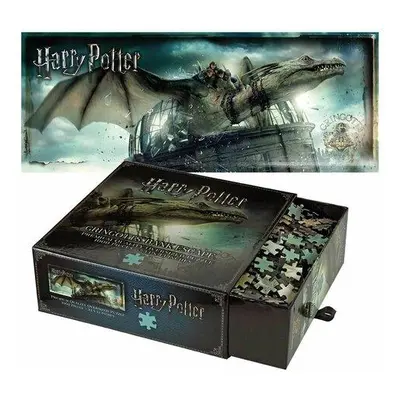 NOBLE PARTNERS Panoramatické puzzle Harry Potter: Útěk od Gringottových 1000 dílků