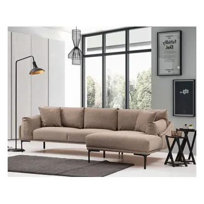 Atelier del Sofa Corner Sofa Leo Corner Right - Mocha