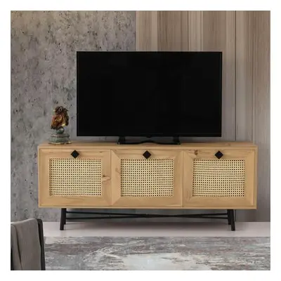 Hanah Home TV Stand Alcazar 140 OakBlack