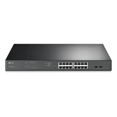 TP-Link TL-SG1218MPE/ Easy Smart Switch 16x 10/100/1000Mbps + 2x SFP/RJ-45 combo/ IGMP, QoS, VLA