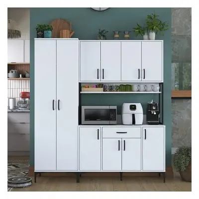 Hanah Home Multi Purpose Cabinet JE133 - 3054 White