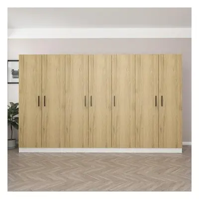 Hanah Home Wardrobe Kale - 3862 Walnut