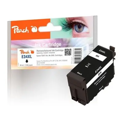 PEACH kompatibilní cartridge Epson T3461, No 34XL, black, 20 ml, 320245