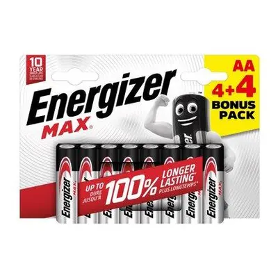 Energizer LR6/8 Max AA 4+4 zdarma