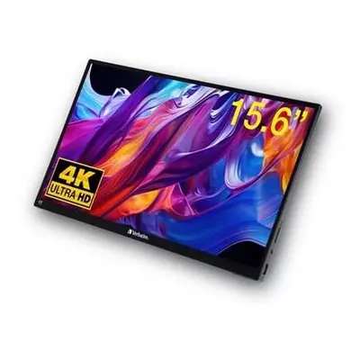 Verbatim PM-15-4K Přenosný dotykový monitor 15,6", 4K Ultra HD, Metal Housing, 32238