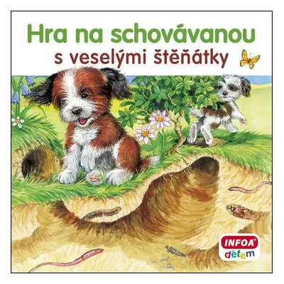 Hra na schovávanou s veselými štěňátky