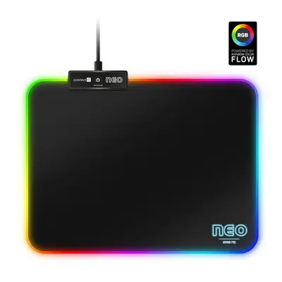 CONNECT IT NEO RGB podsvícená podložka pod myš, vel. S (320 × 245 mm) USB, CMP-3100-SM