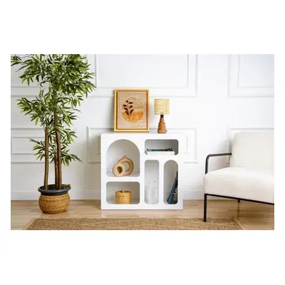 Hanah Home Console Lesa White