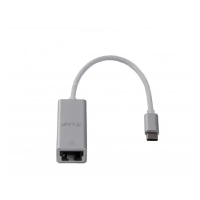 LMP adaptér USB-C to Gigabit Ethertnet - Silver Aluminium