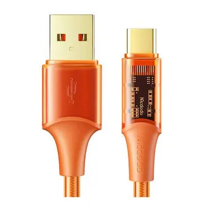 Kabel USB-C Mcdodo CA-3150, 6A, 1,8 m (oranžový)