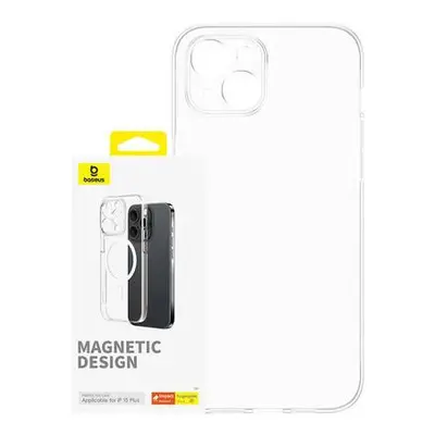 Magnetické pouzdro pro iPhone 15 Plus Baseus OS-Lucent Series (čiré)