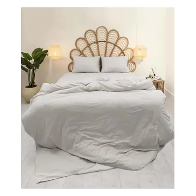 L'essentiel Maison Double Quilt Cover Set Calmo - Light Grey