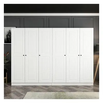 Hanah Home Wardrobe Kale - 4775 White