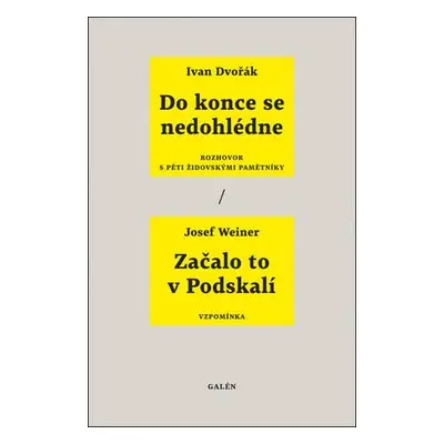 Do konce se nedohlédne - Rozhovor s pěti židovskými pamětníky / Začalo to v Podskalí - Vzpomínka