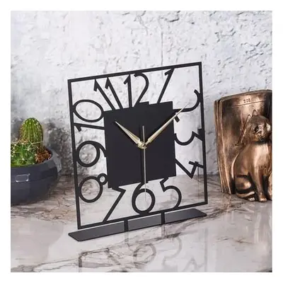 Aberto Design Decorative Clock Piazza - Black