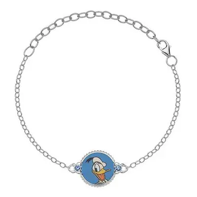 Disney Stříbrný náramek Donald Duck BS00022SRJL-5.CS