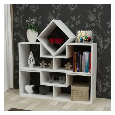 Hanah Home Bookshelf Beled - White