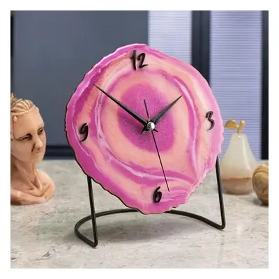 Aberto Design Decorative Clock Diverso - Pink