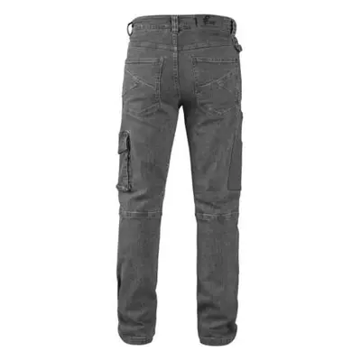 Kalhoty jeans CXS ALBI, pánské, šedé, vel. 58