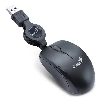 GENIUS Micro Traveler V2/ drátová/ 1200 dpi/ USB/ černá, 31010125105